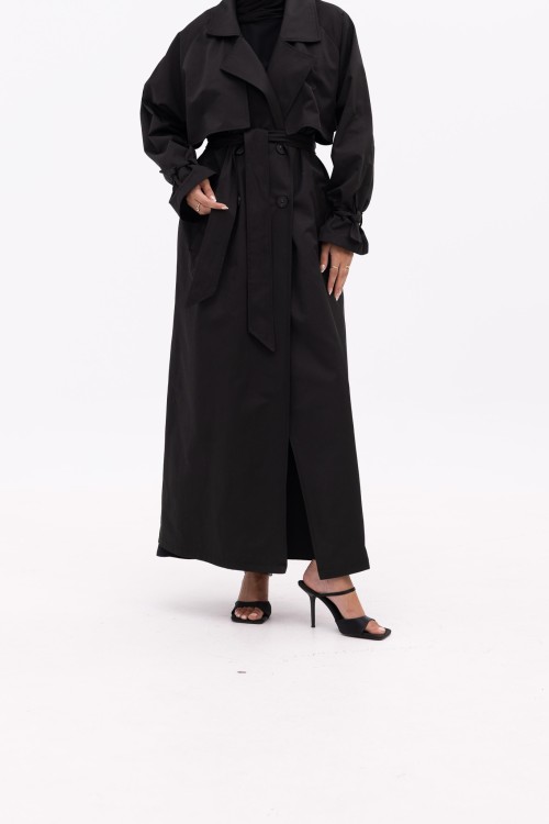 Trench Marion noir
