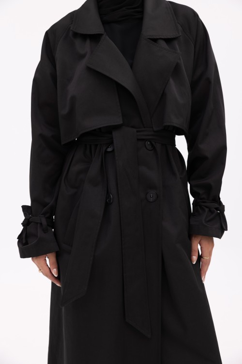 Trench Marion noir