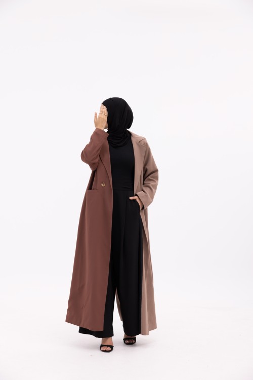 Blazer Noemie cannelle & rosewood