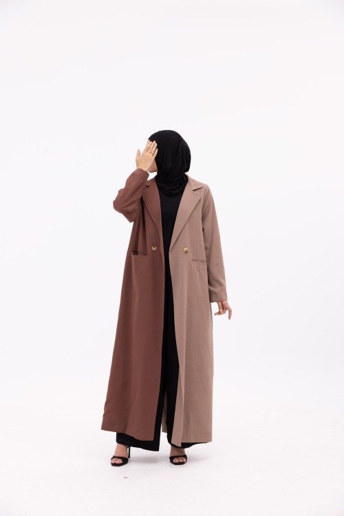 Blazer Noemie cannelle & rosewood