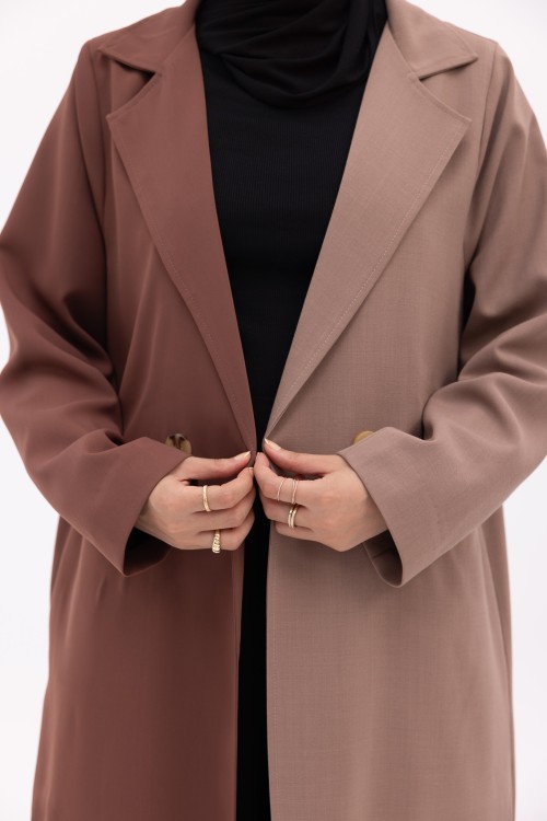 Blazer Noemie cannelle & rosewood
