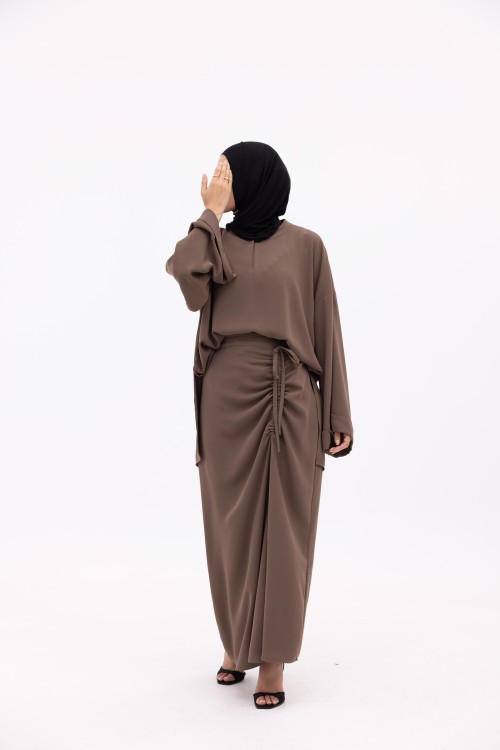 Jupe Dalia mocha