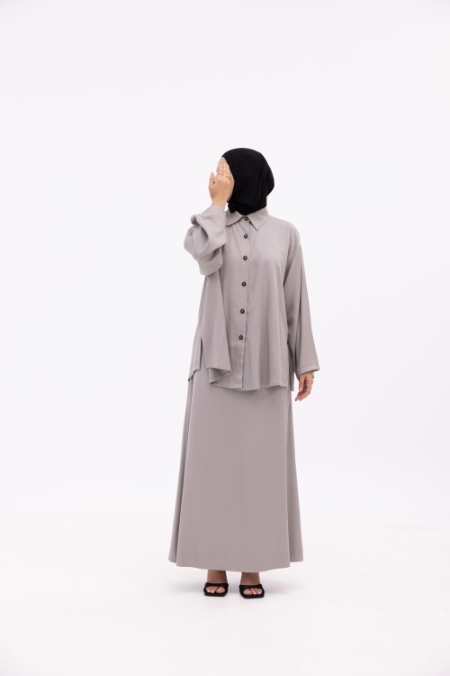 Ensemble Ayna gris