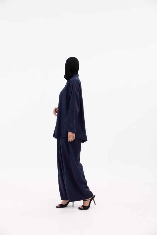 Ensemble Ayna bleu marine