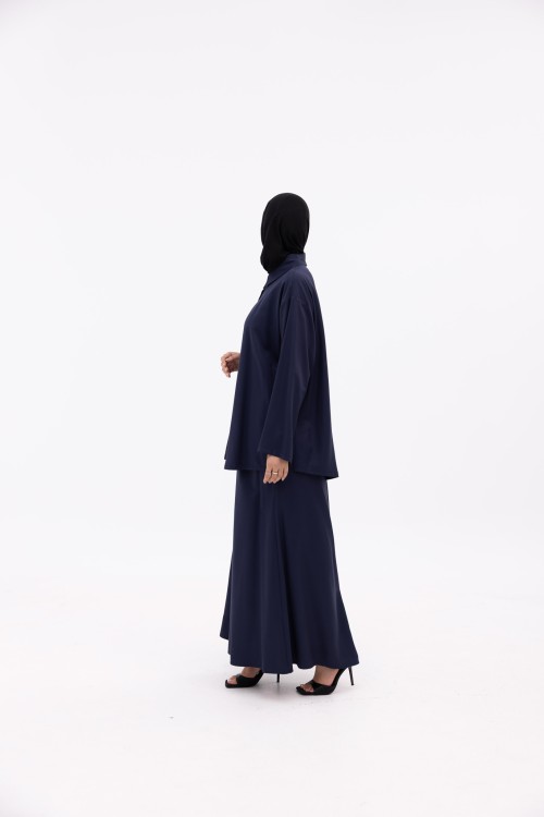 Ensemble Ayna bleu marine