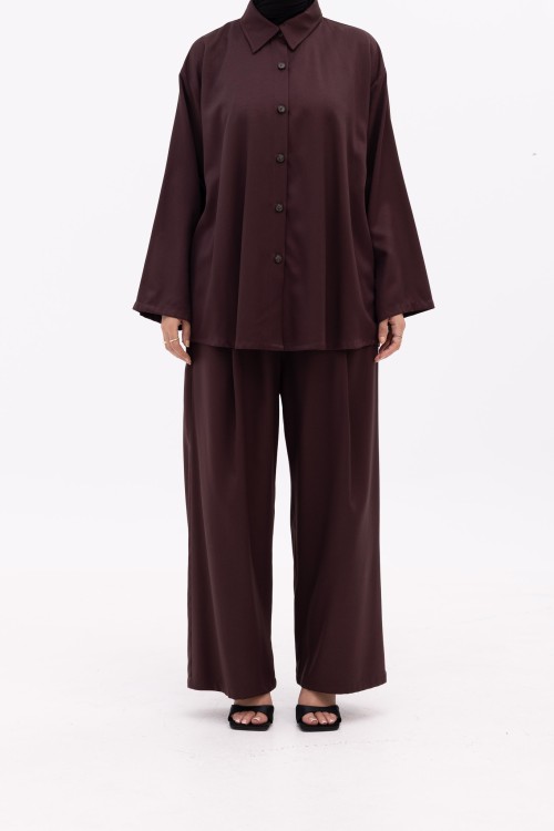Ensemble Ayna marron
