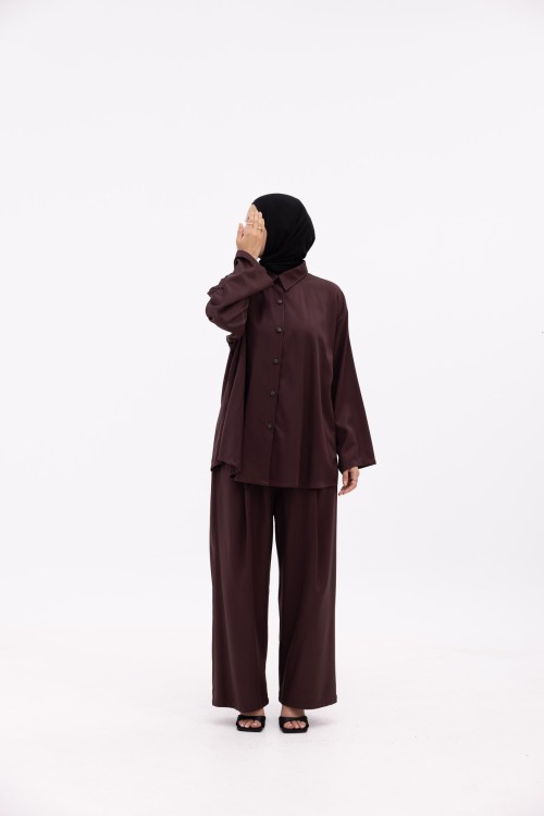 Ensemble Ayna marron