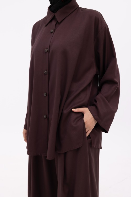 Ensemble Ayna marron