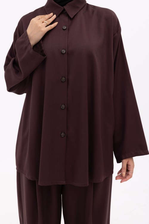 Ensemble Ayna marron