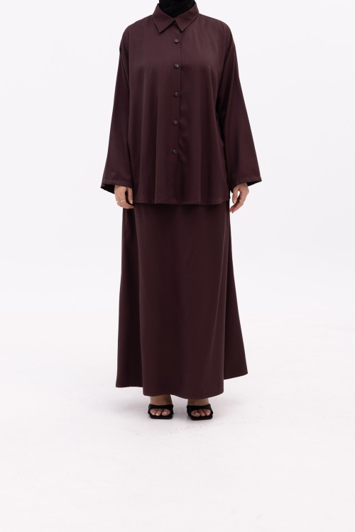 Ensemble Ayna marron
