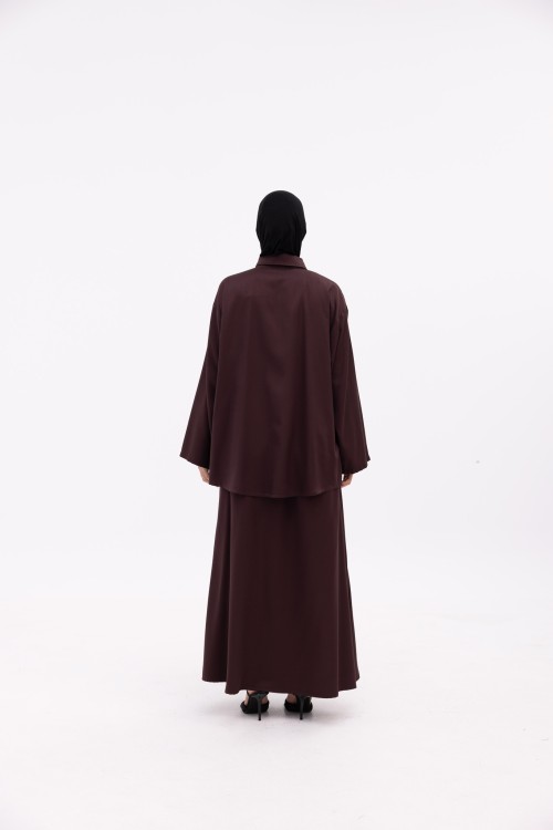 Ensemble Ayna marron