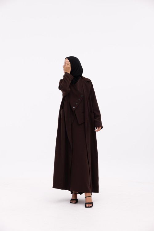 Ensemble Ophélie marron