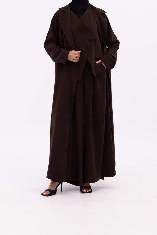 Ensemble Ophélie marron