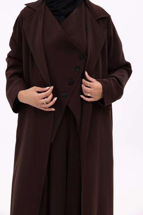 Ensemble Ophélie marron