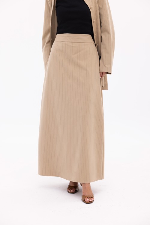 Ensemble Maris beige rayé