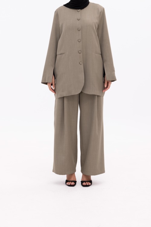 Ensemble Maris taupe