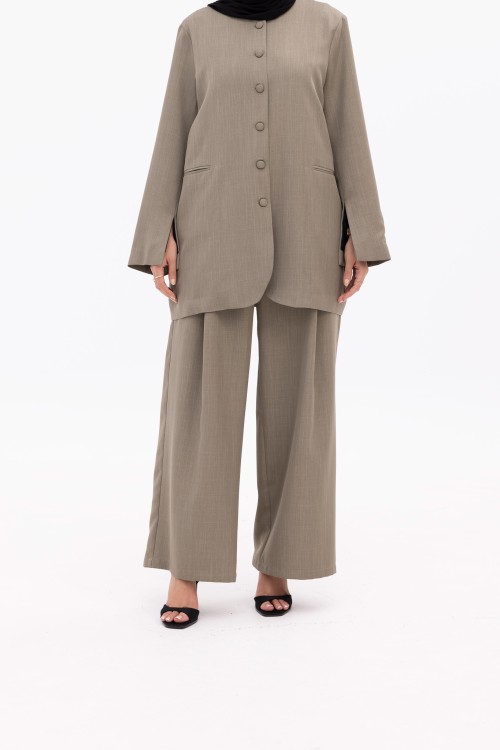 Ensemble Maris taupe