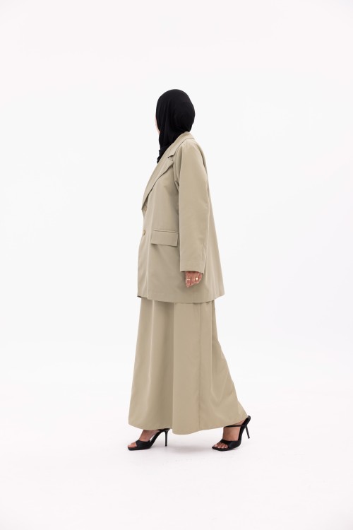 Ensemble Ilona vert amande