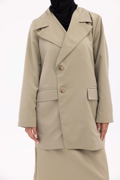Ensemble Ilona vert amande