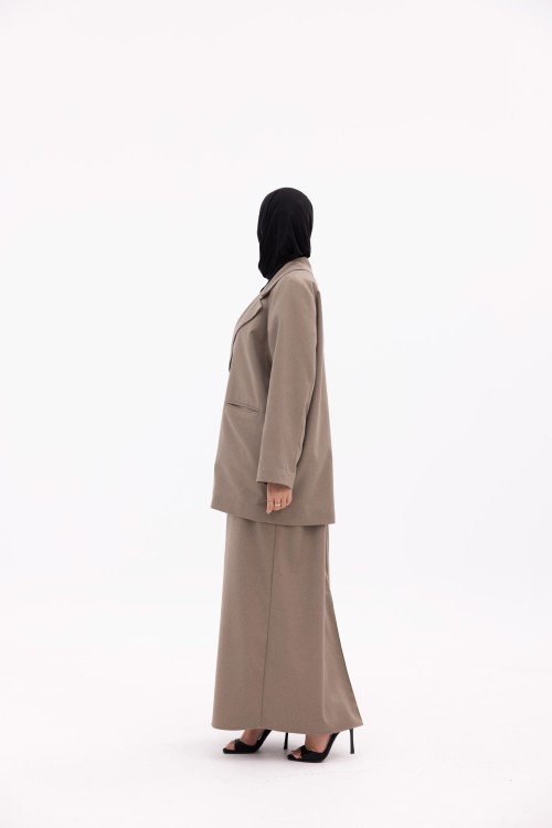 Ensemble Ilona taupe