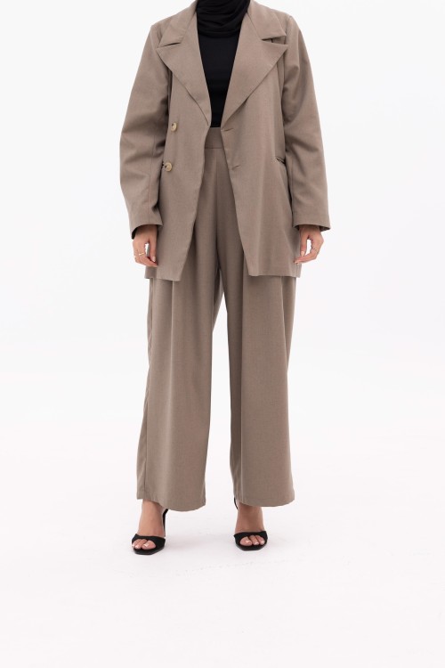 Ensemble Ilona taupe