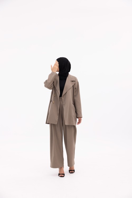 Ensemble Ilona taupe