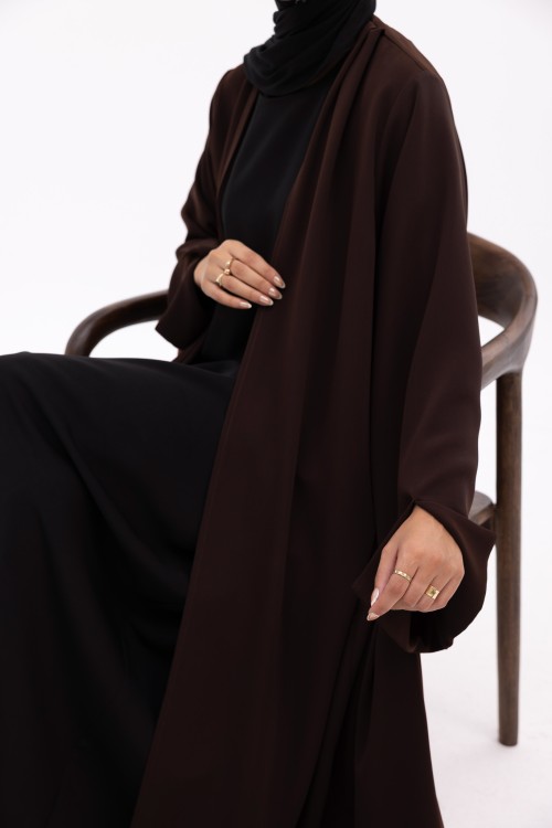 Abaya Elice marron