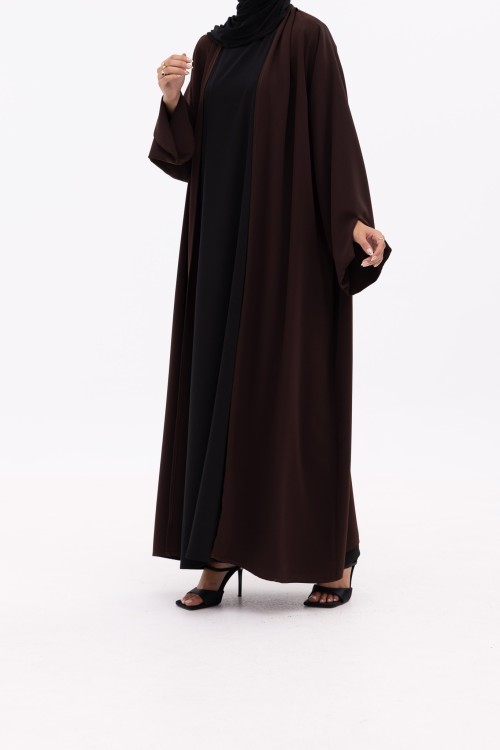 Abaya Elice marron