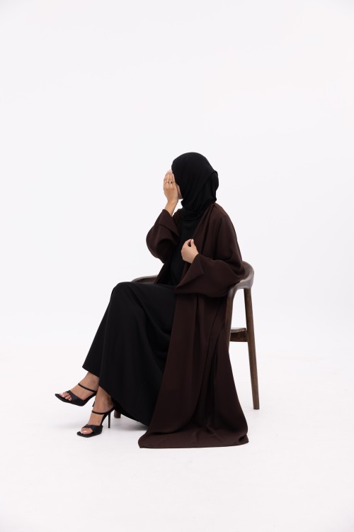 Abaya Elice marron