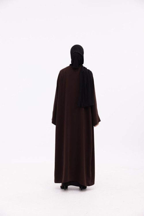 Abaya Elice marron