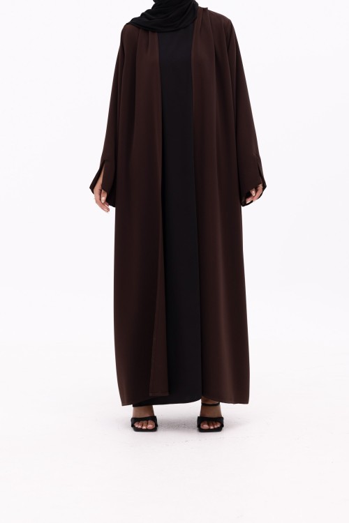 Abaya Elice marron
