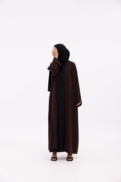 Abaya Elice marron