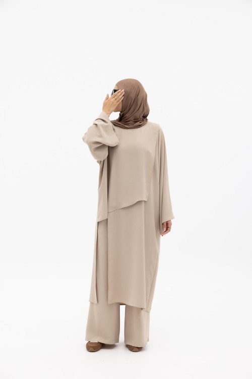 Ensemble Lona beige