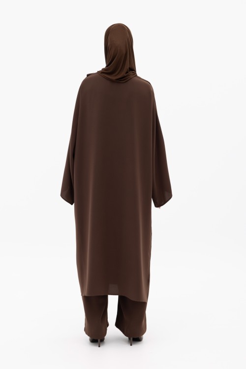 Ensemble Lona marron