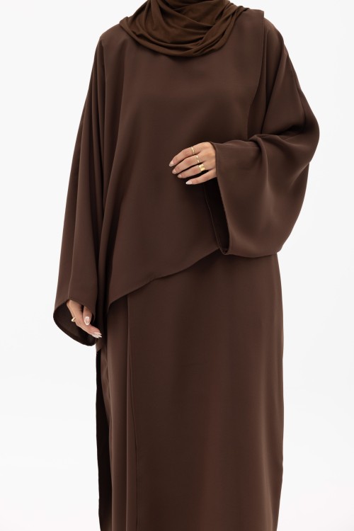 Ensemble Lona marron