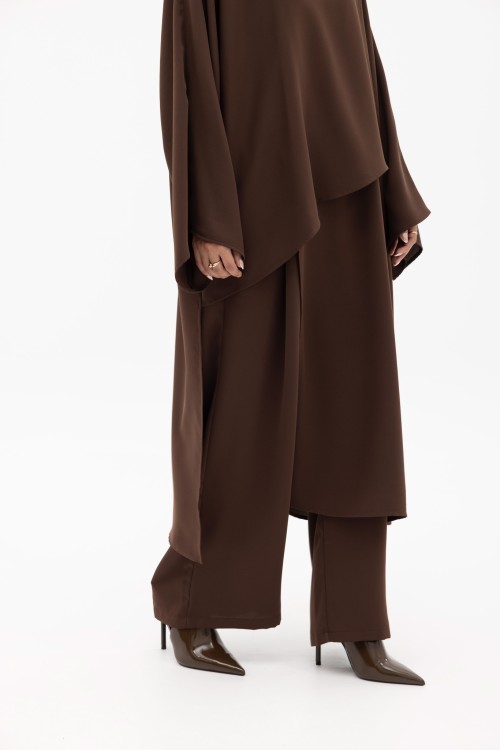 Ensemble Lona marron