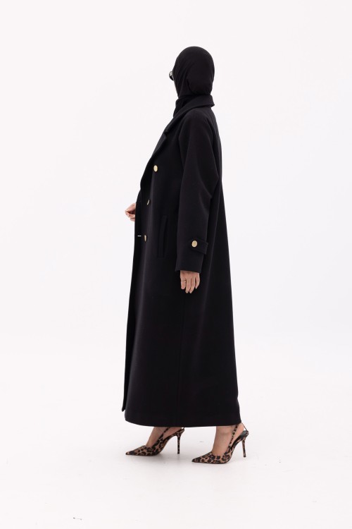 Manteau Sézanne noir