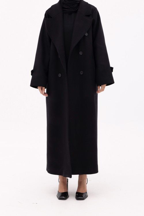 Manteau Sézanne noir