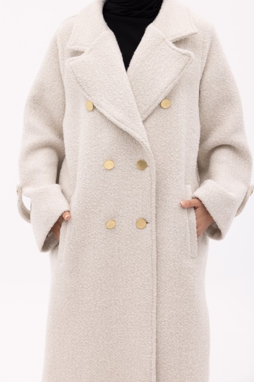 Manteau Sézanne crème