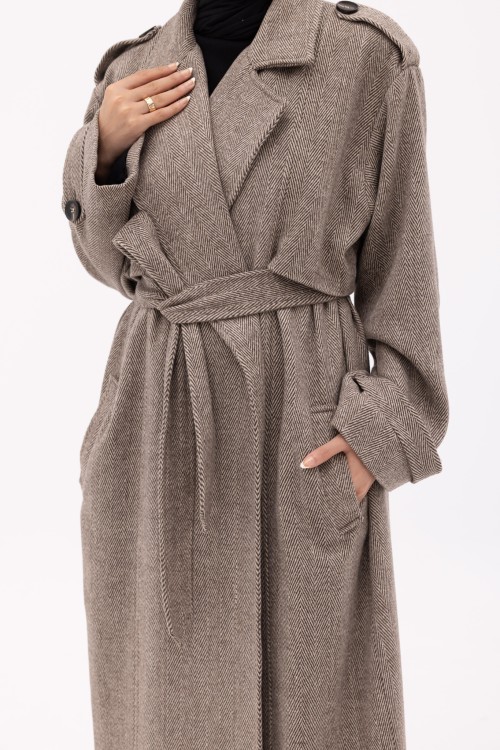 Manteau Chloé marron