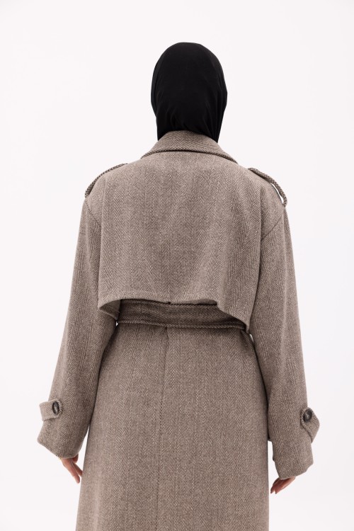 Manteau Chloé marron