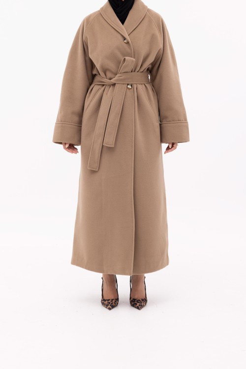 Manteau Alexia taupe
