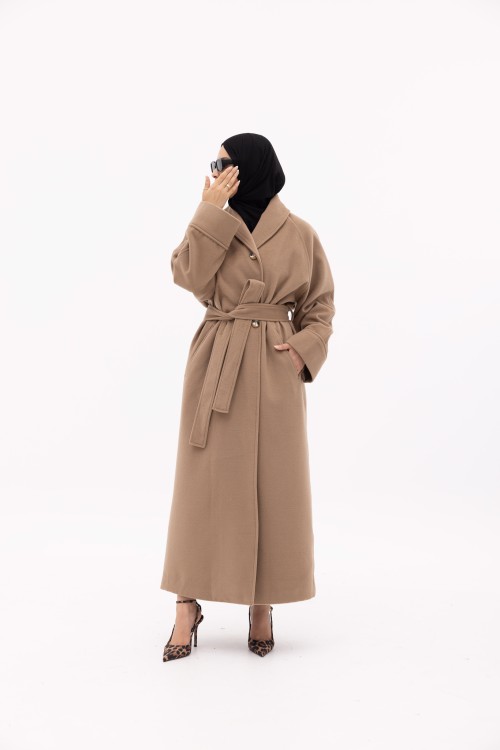 Manteau Alexia taupe
