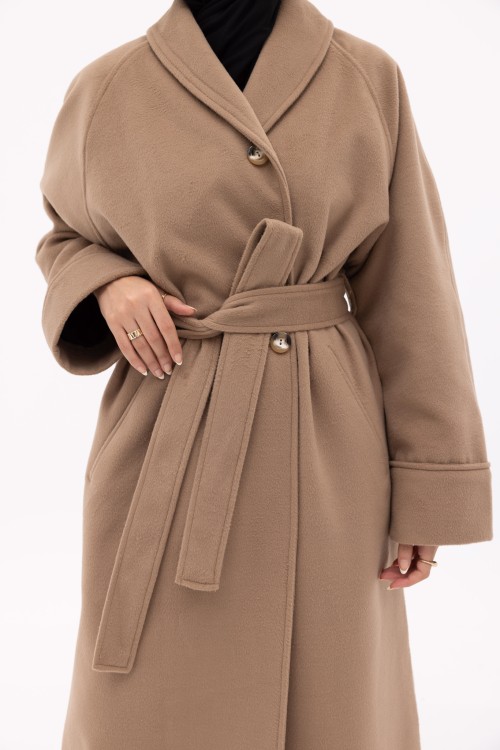 Manteau Alexia taupe