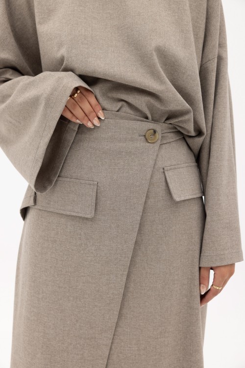 Ensemble Soly taupe