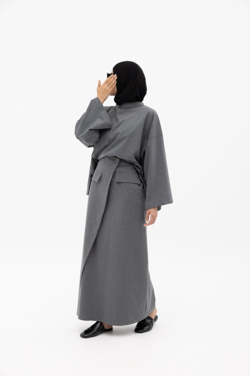 Ensemble Soly gris