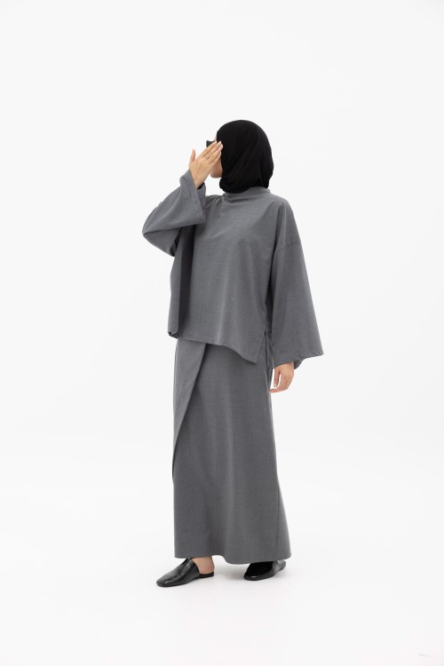 Ensemble Soly gris
