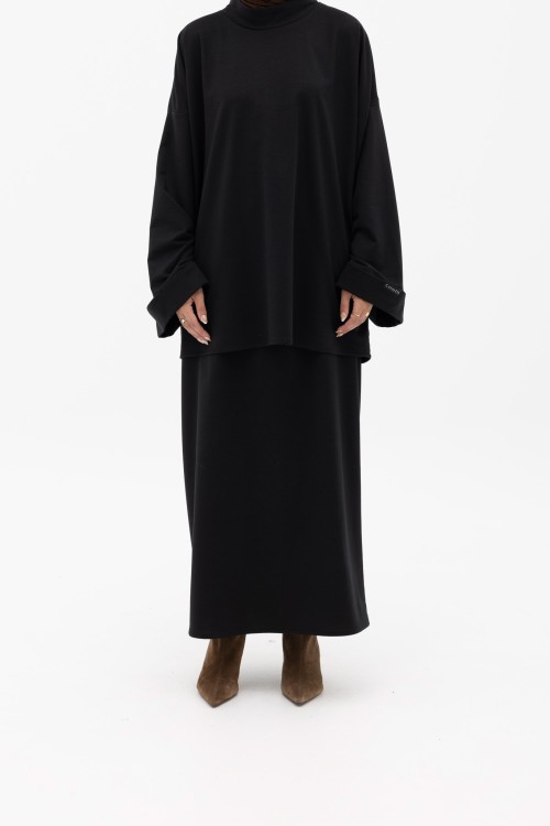 Jupe basic noire