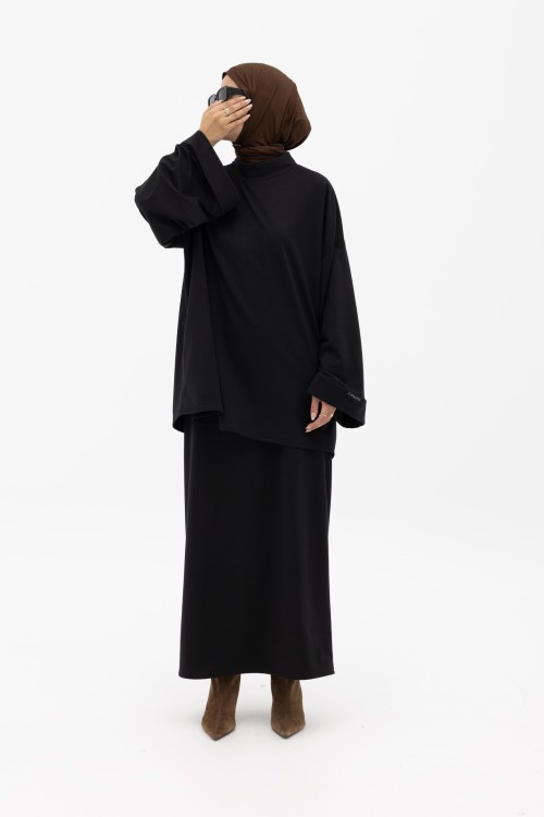 Jupe basic noire