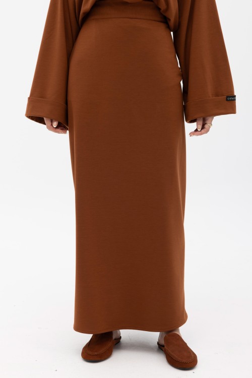 Jupe basic camel
